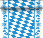 Dunicel Tischläufer 0,40 x 24 m Bayern Raute Oktoberfest